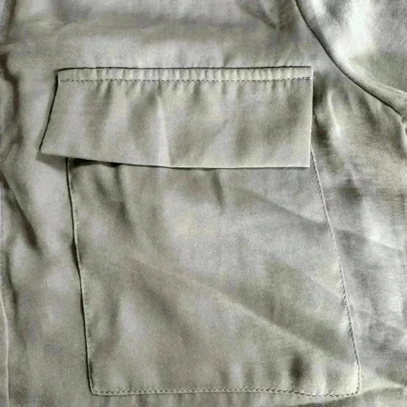 Anthropologie MELLODAY Women Purple Long Sleeve Blouse Medium - Picture 4 of 6